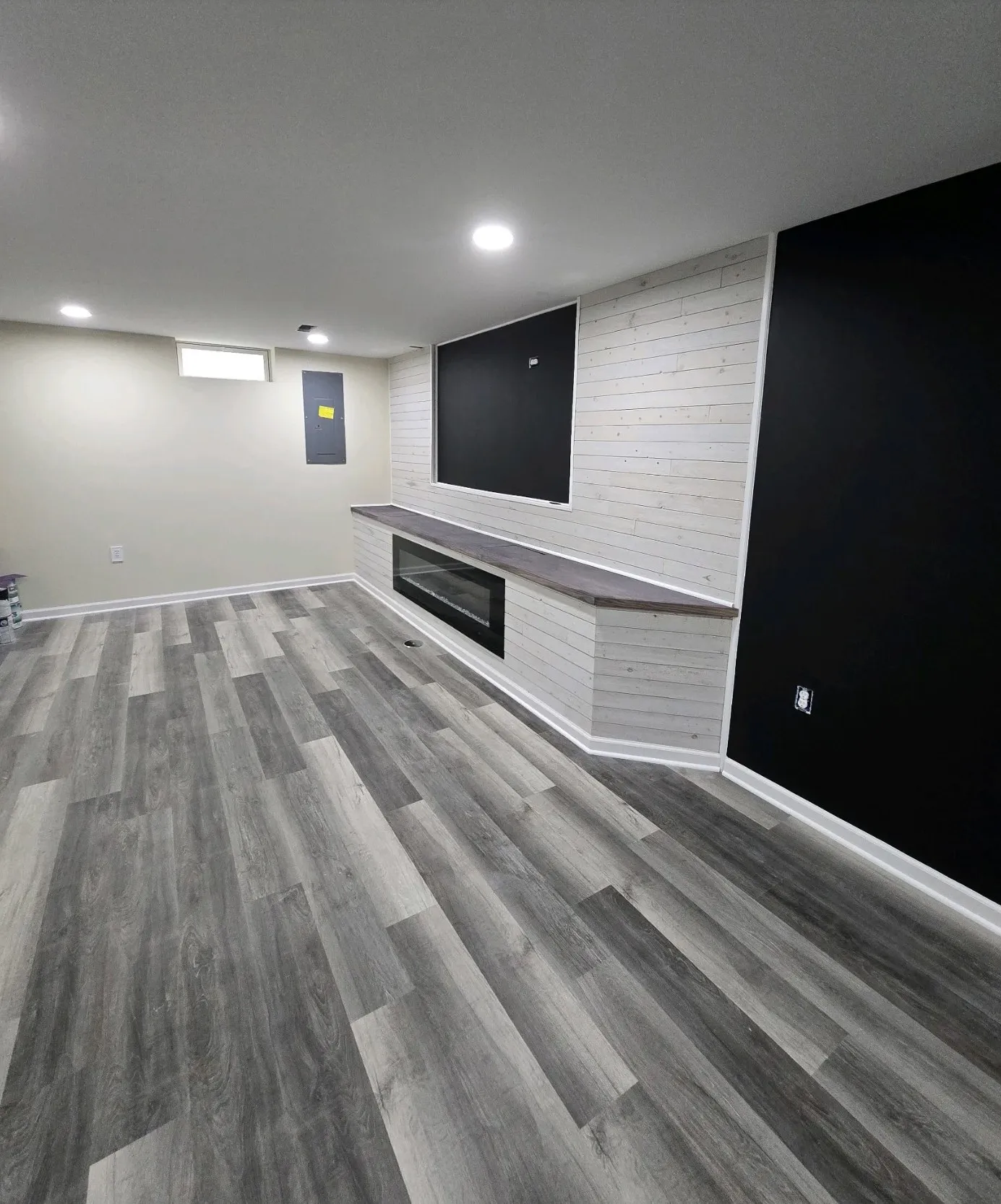 Basement Remodeling — finished project photo