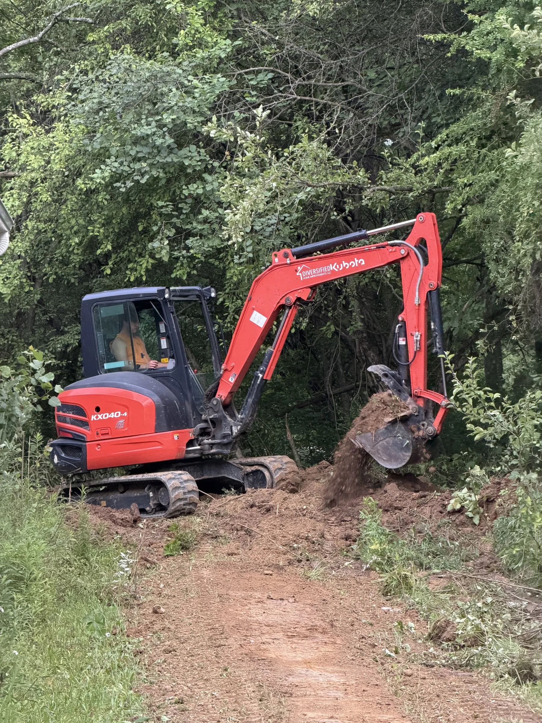 Excavation & Site Work — finished project photo